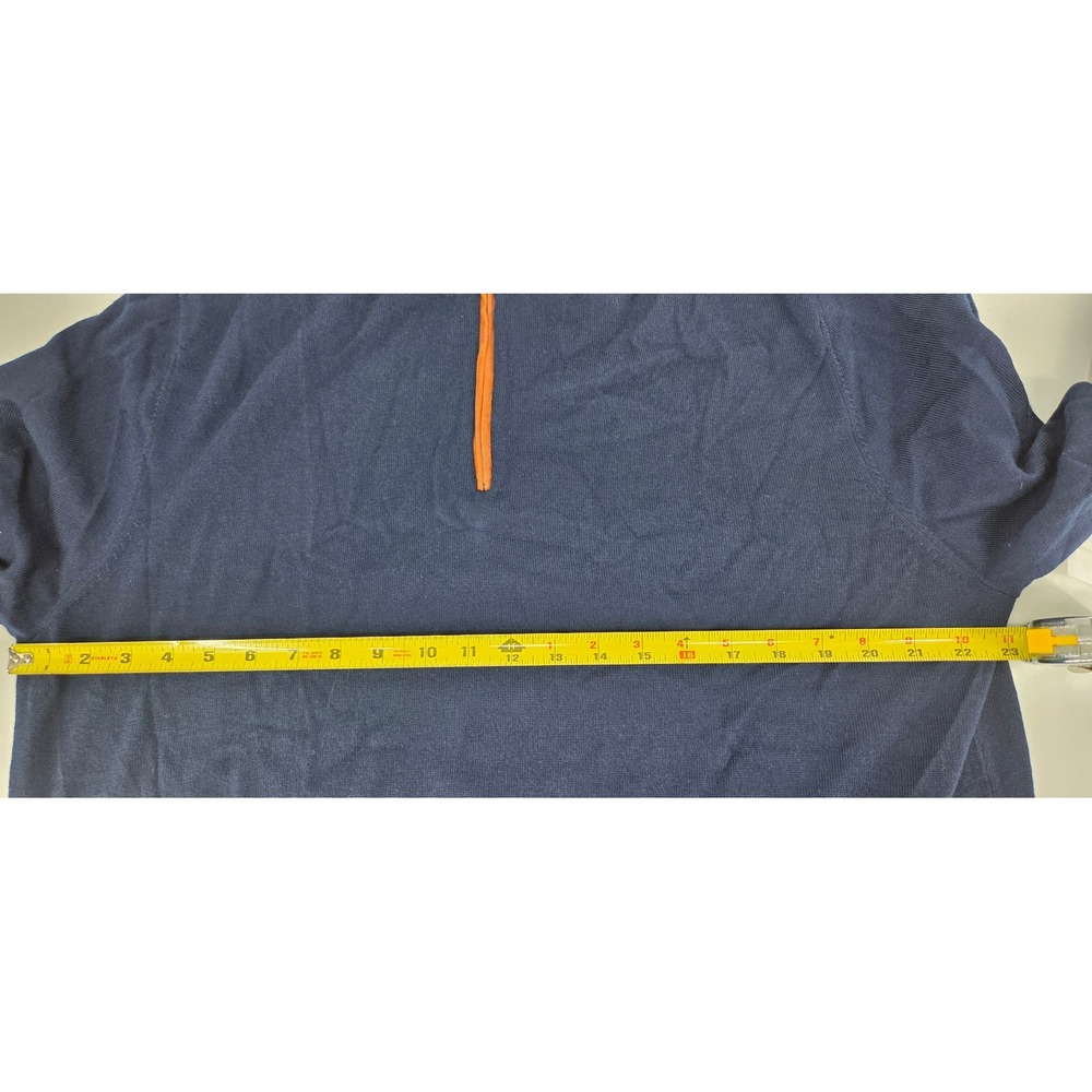 Collars and Co Cashmere Touch Australian Merino Quarter Zip Sweater Size XXL - Picture 8 of 10